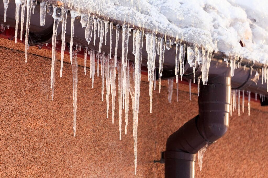 winter roof problems, winter roof damage